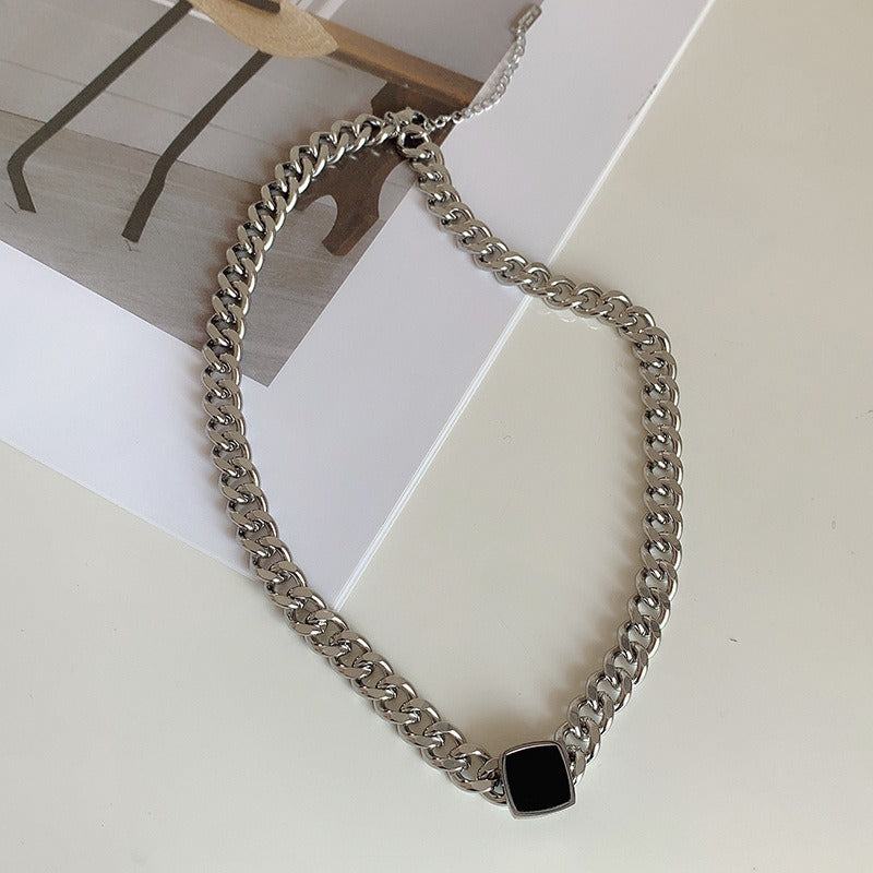 Titanium Halskette Thick Chain Armband